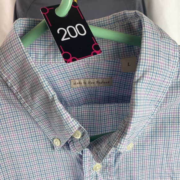 Made in New England BUTTON DOWN Size L - Picture 9 of 10